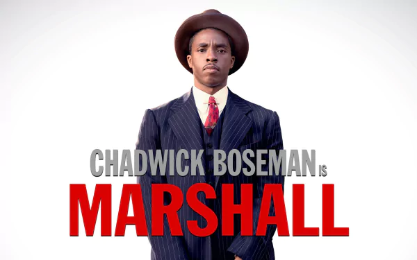 Chadwick Boseman movie Marshall HD Desktop Wallpaper | Background Image