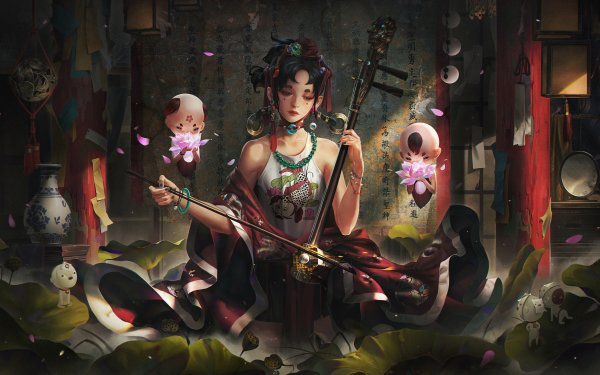 Fantasy Oriental HD Wallpaper | Background Image