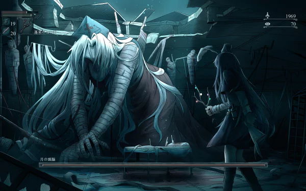 Reisen Udongein Inaba Eirin Yagokoro Anime Touhou HD Desktop Wallpaper | Background Image