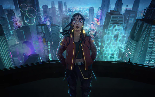 futuristic video game Cyberpunk 2077 Futuristic Gaming HD Desktop Wallpaper | Background Image