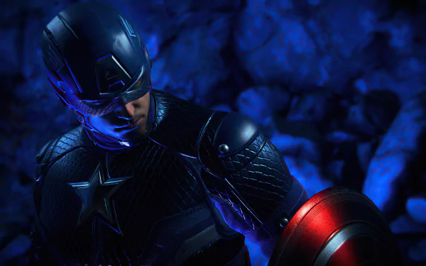Comic Captain America HD Desktop Wallpaper | Background Image