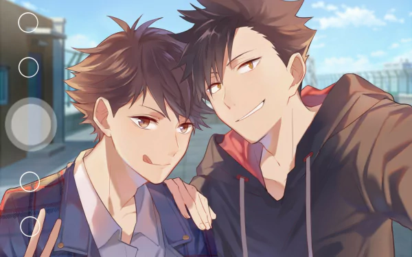 hoodie Tōru Oikawa Tetsurō Kuroo Anime Haikyū!! HD Desktop Wallpaper | Background Image