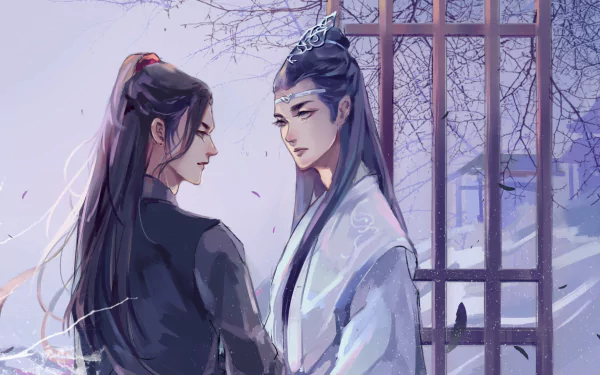 Wang Yibo Xiao Zhan Wei Wuxian Lan Wangji TV Show The Untamed HD Desktop Wallpaper | Background Image