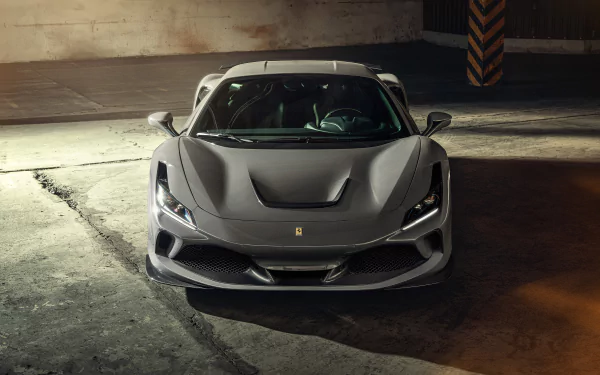 supercar silver car car Ferrari vehicle Ferrari F8 Tributo HD Desktop Wallpaper | Background Image