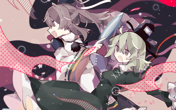 Anime Touhou Mononobe No Futo Soga no Tojiko HD Wallpaper | Background Image