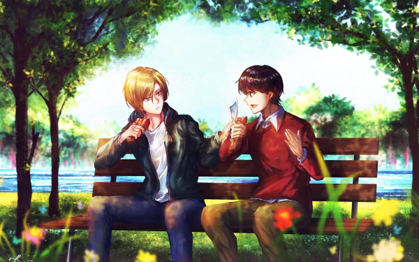 Eiji Okumura Ash Lynx Anime Banana Fish HD Desktop Wallpaper | Background Image