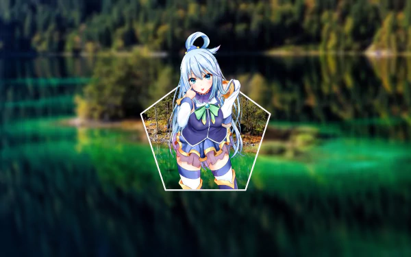 Aqua (KonoSuba) Anime KonoSuba - God’s blessing on this wonderful world!! HD Desktop Wallpaper | Background Image