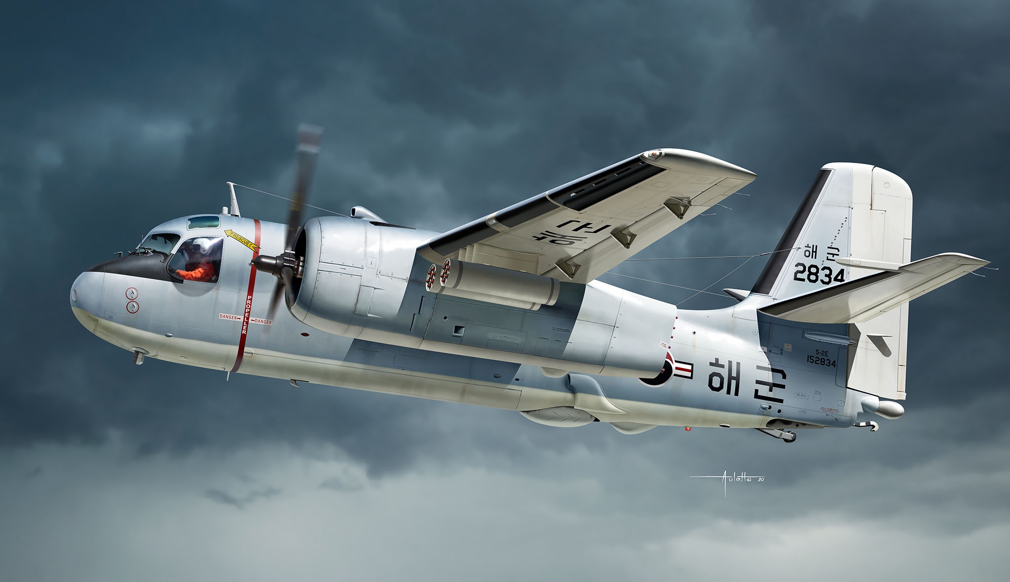 Military Grumman C-2 Greyhound HD Wallpaper | Background Image