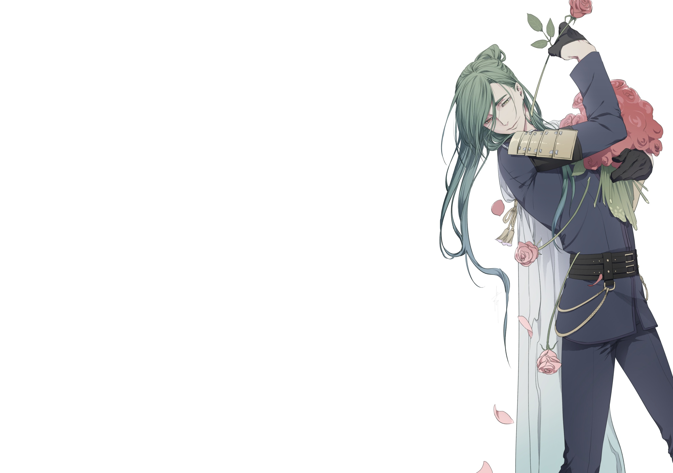 Download Nikkari Aoe Anime Touken Ranbu HD Wallpaper