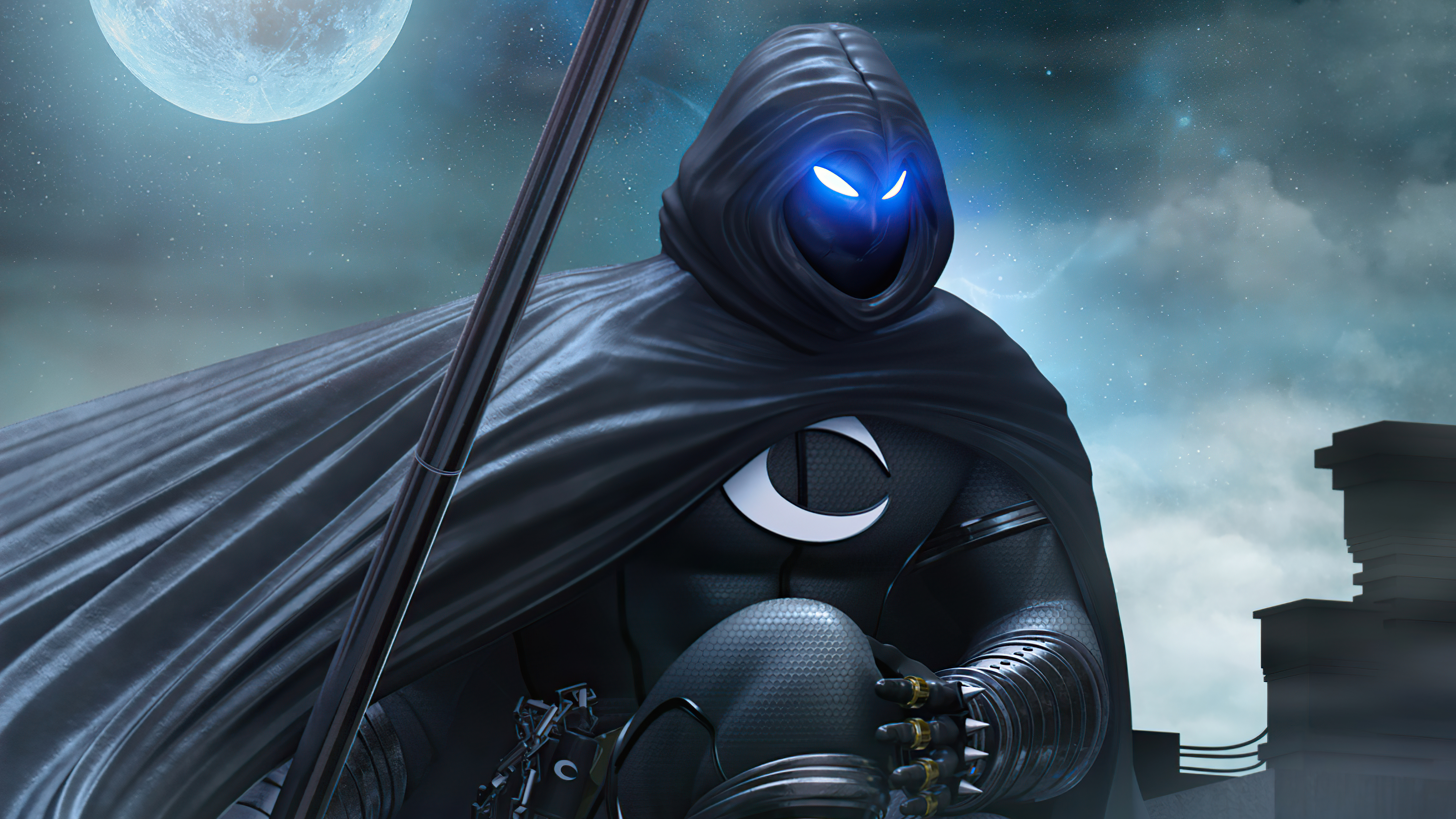 Moon Knight HD HD Phone Wallpaper | Rare Gallery