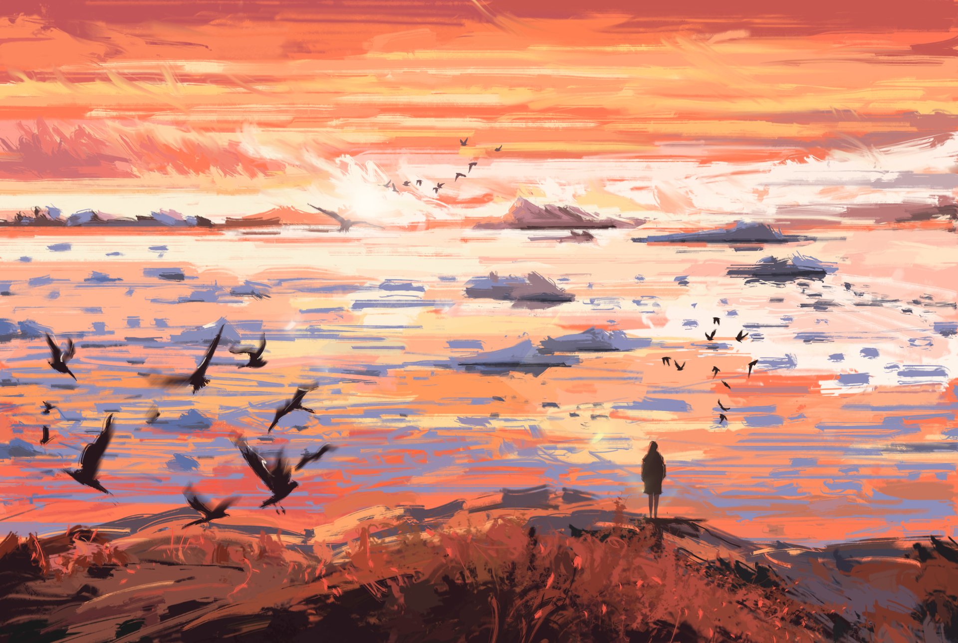 Download Artistic Landscape HD Wallpaper by Fangpeii