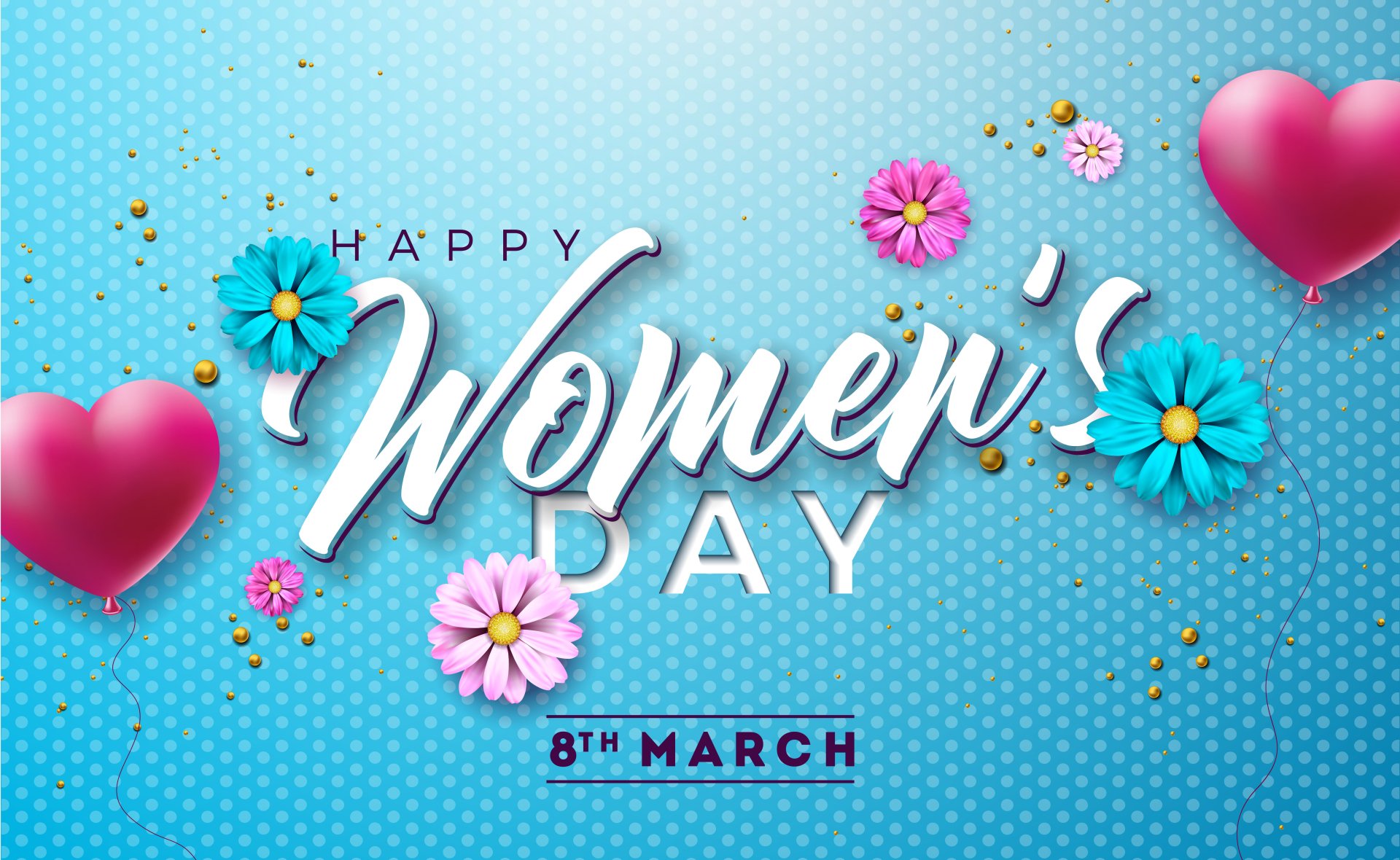 Download Flower Happy Women's Day Holiday Women's Day 4k Ultra HD Wallpaper