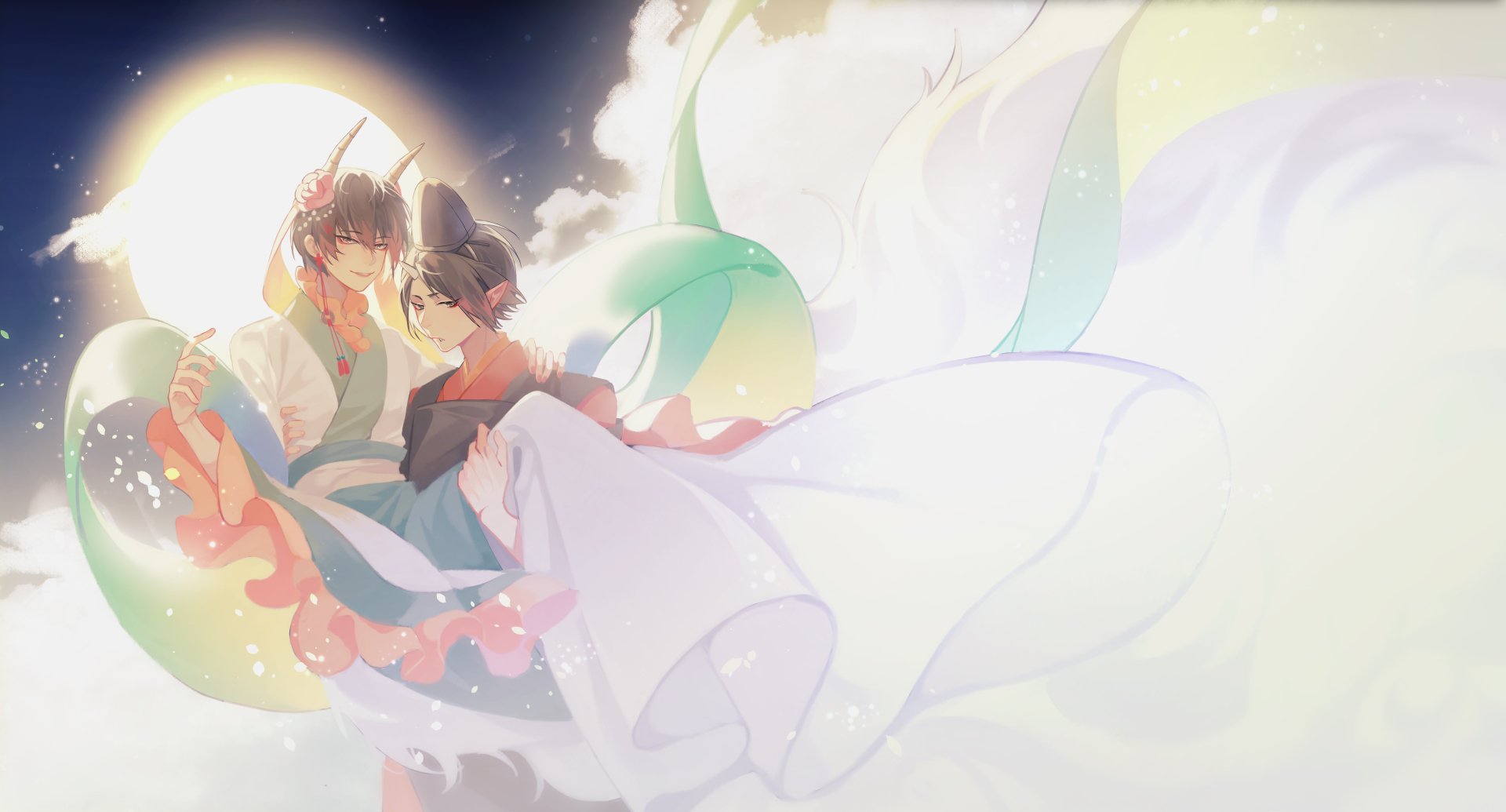 Download Hakutaku (Hoozuki No Reitetsu) Hoozuki (Hoozuki No Reitetsu) Anime Hoozuki No Reitetsu 4k Ultra HD Wallpaper by 午火火火