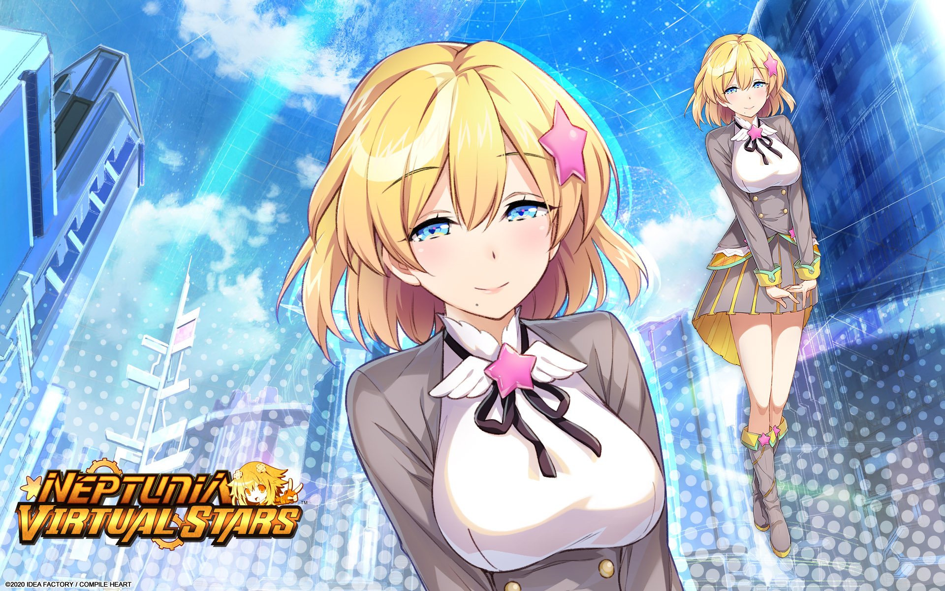 Download Video Game Neptunia Virtual Stars HD Wallpaper