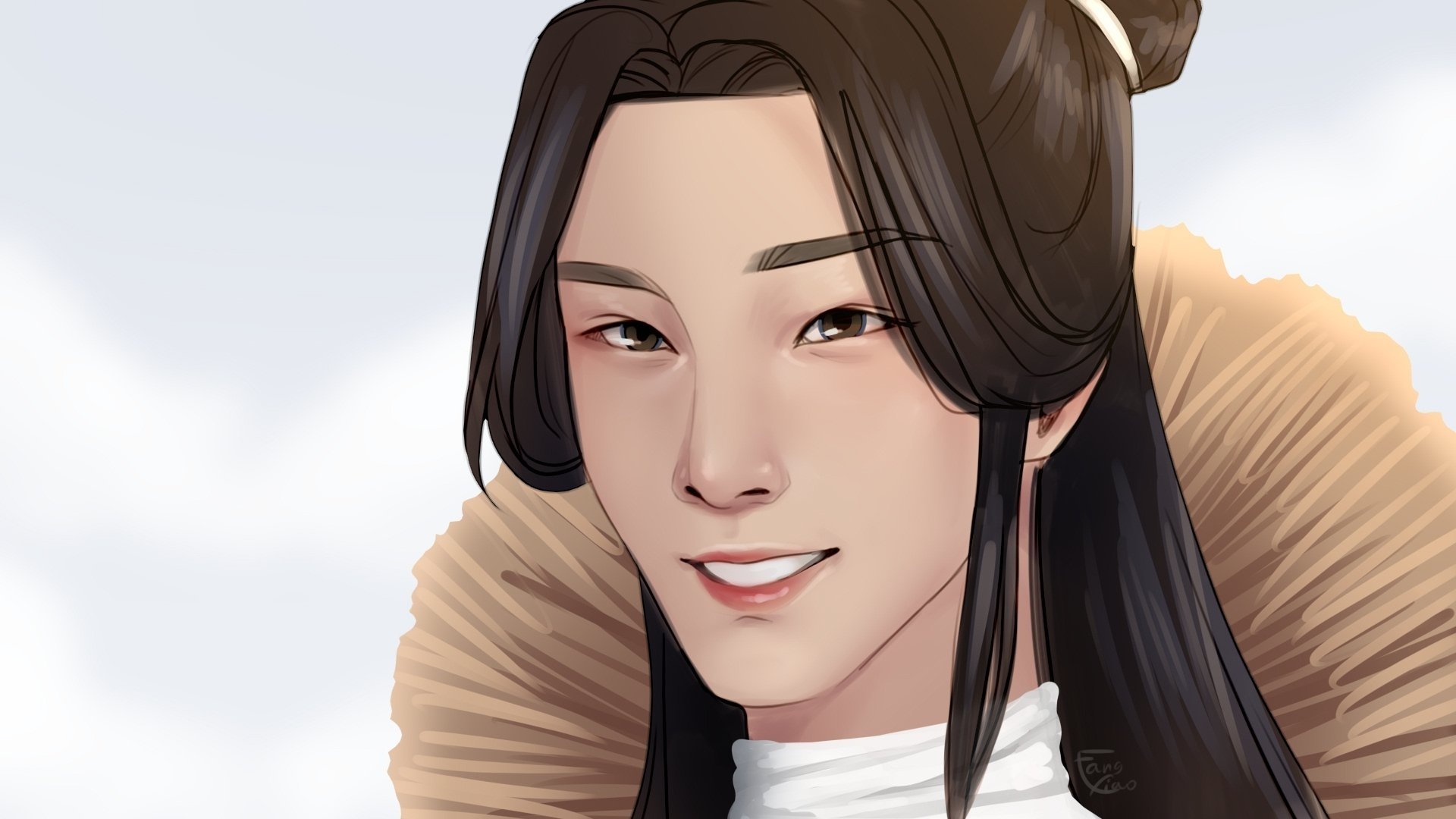 Download Xie Lian Anime Tian Guan Ci Fu HD Wallpaper