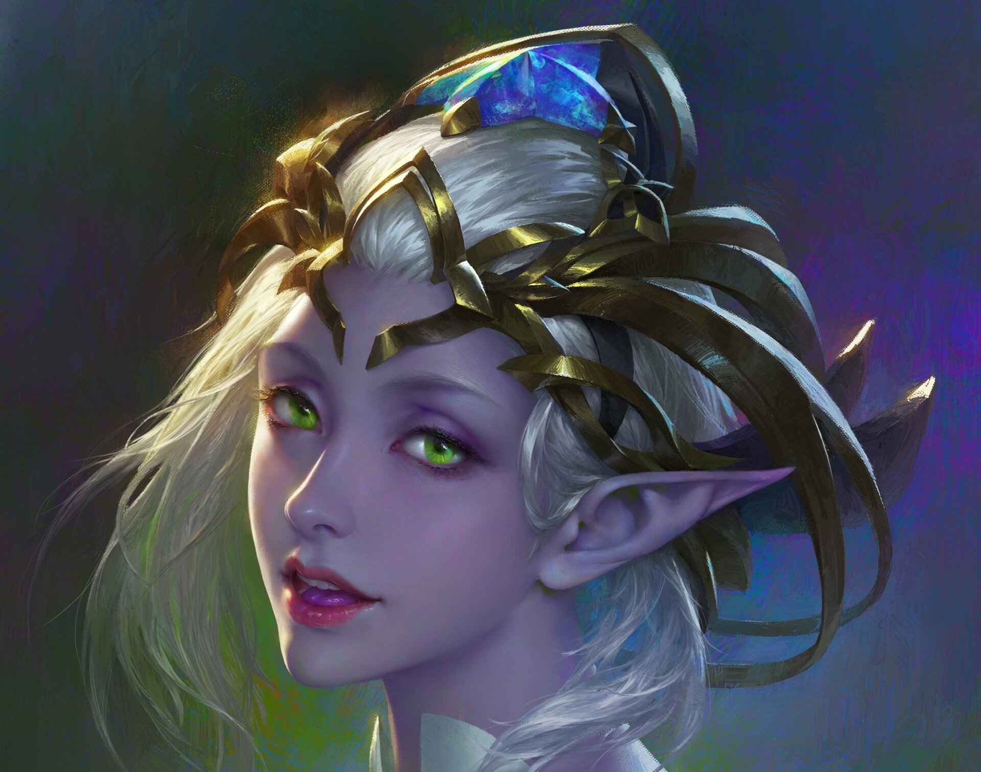 Fantasy Elf HD Wallpaper