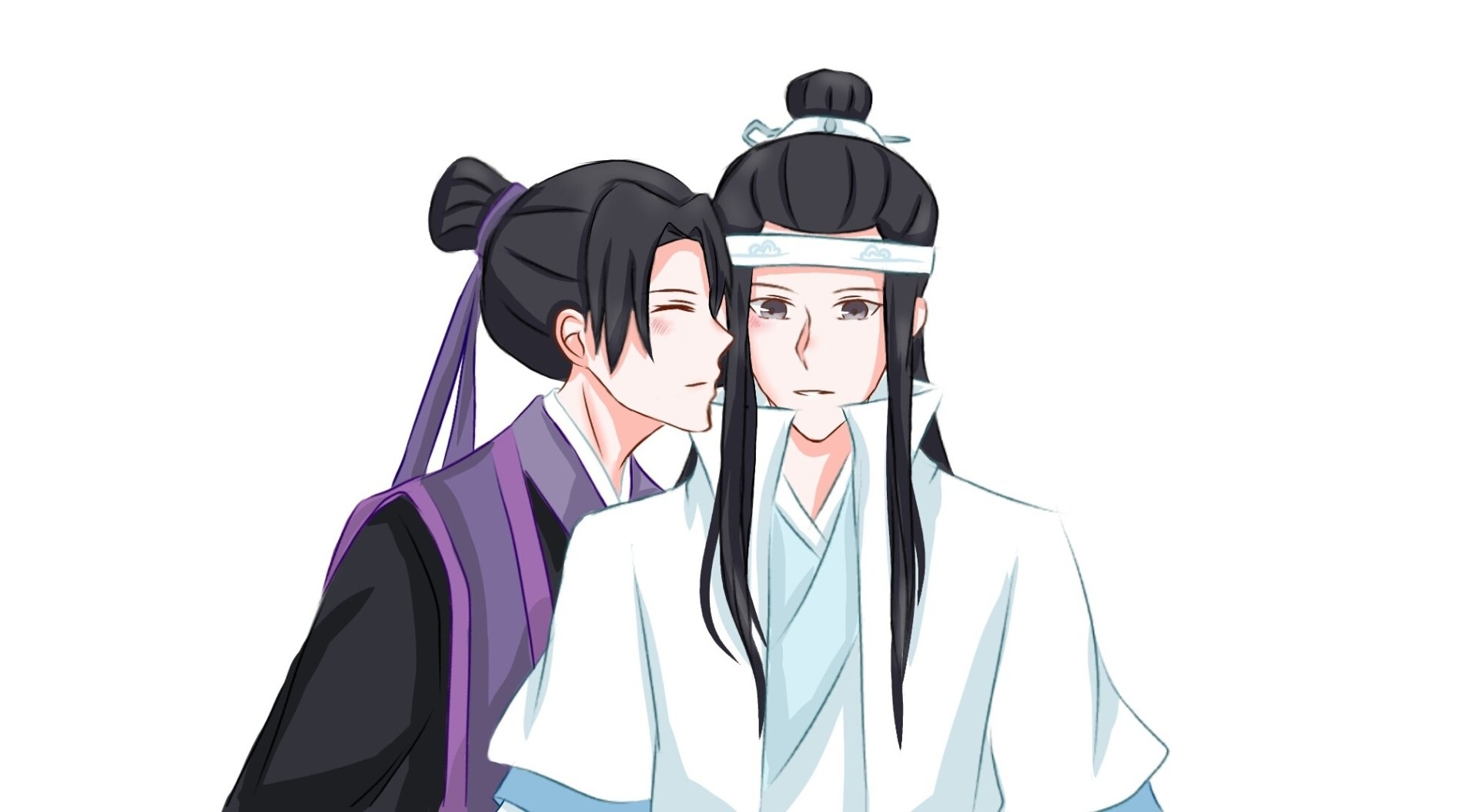 Download Lan Xichen Jiang Cheng Anime Mo Dao Zu Shi HD Wallpaper