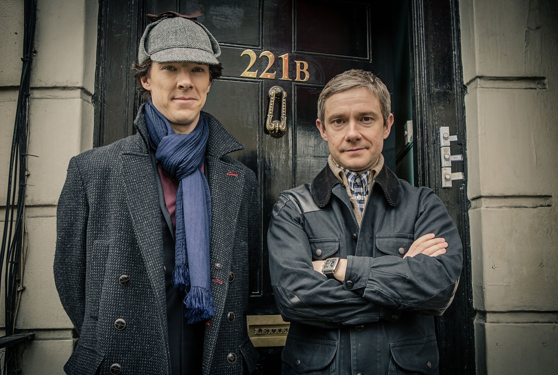Download Martin Freeman Benedict Cumberbatch TV Show Sherlock (TV Series)  4k Ultra HD Wallpaper