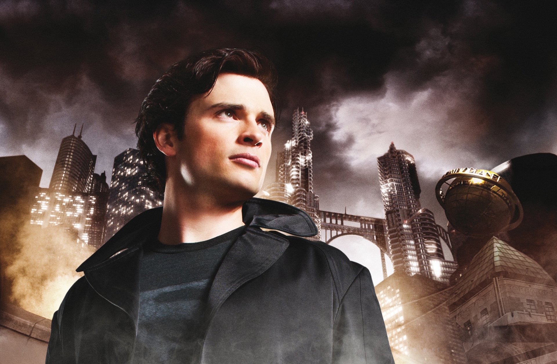 Download Metropolis (DC Comics) Daily Planet Clark Kent Superman Tom Welling TV Show Smallville HD Wallpaper