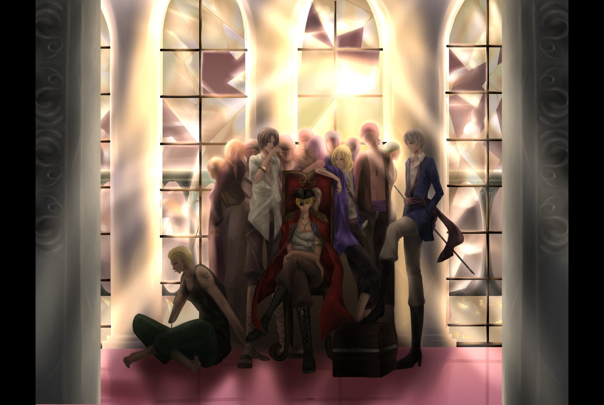 Download United Kingdom (Hetalia) Prussia (Hetalia) Italy (Hetalia) Germany (Hetalia) France (Hetalia) Anime Hetalia Axis Powers HD Wallpaper