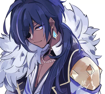 eye patch Kaeya (Genshin Impact) video game Genshin Impact HD Desktop Wallpaper | Background Image