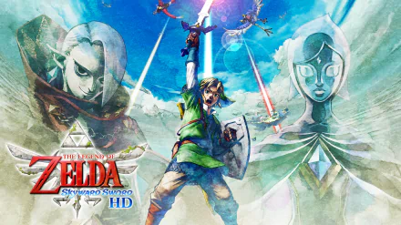  The Legend Of Zelda: Skyward Sword HD Key Art