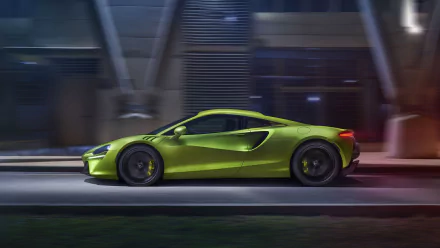 green car supercar car McLaren vehicle McLaren Artura HD Desktop Wallpaper | Background Image