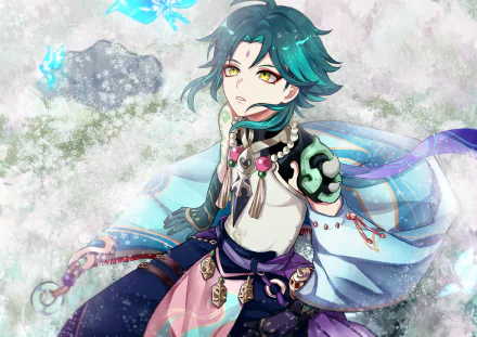 Xiao (Genshin Impact) video game Genshin Impact HD Desktop Wallpaper | Background Image