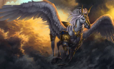fantasy pegasus HD Desktop Wallpaper | Background Image