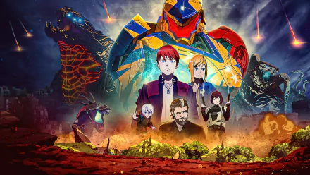 Anime Pacific Rim: The Black HD Desktop Wallpaper | Background Image