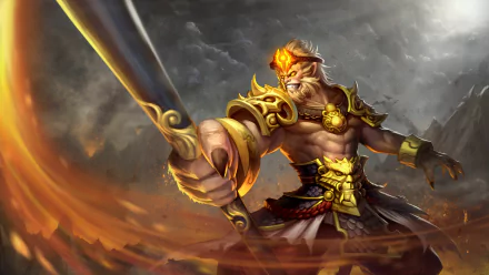 Monkey King (DotA 2) video game DotA 2 HD Desktop Wallpaper | Background Image