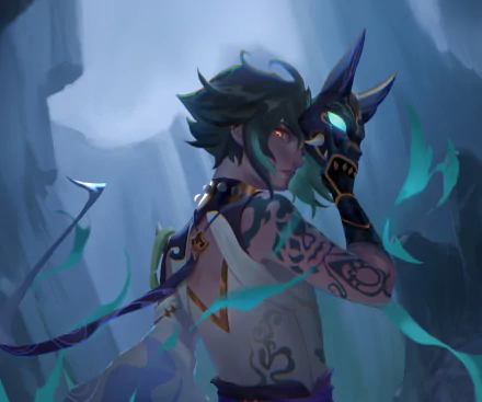 Xiao (Genshin Impact) video game Genshin Impact HD Desktop Wallpaper | Background Image