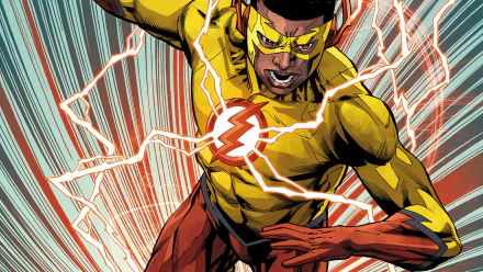 DC Comics Wallace West Comic Kid Flash HD Desktop Wallpaper | Background Image