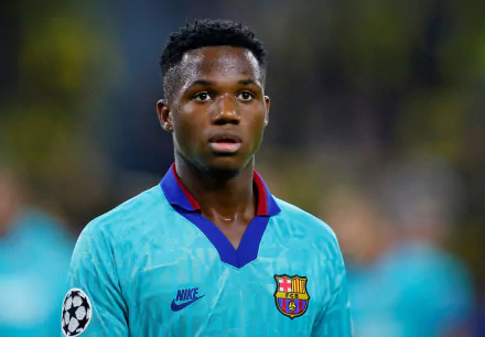 Spanish soccer Ansu Fati Sports HD Desktop Wallpaper | Background Image