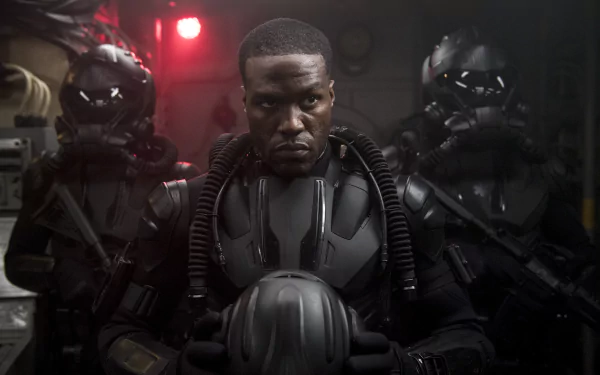 Yahya Abdul-Mateen II Black Manta movie Aquaman HD Desktop Wallpaper | Background Image