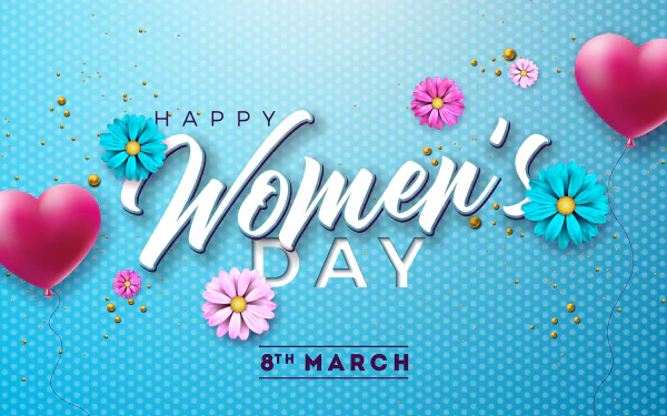 flower Happy Women's Day holiday Women's Day HD Desktop Wallpaper | Background Image