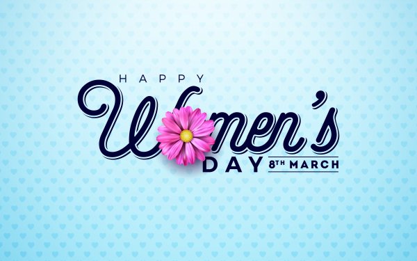 Holiday Women's Day Happy Women's Day Flower HD Wallpaper | Background Image