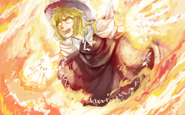 Yuki (Touhou) Anime Touhou HD Desktop Wallpaper | Background Image