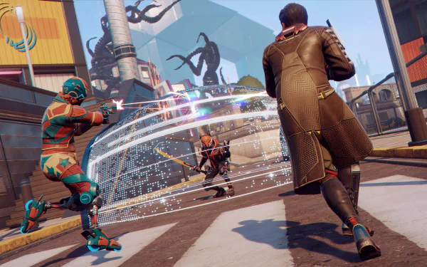 video game Hyper Scape HD Desktop Wallpaper | Background Image