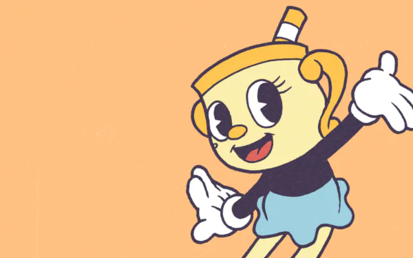 Cuphead - The Delicious Last Course Ms. Chalice (Cuphead) video game Cuphead HD Desktop Wallpaper | Background Image