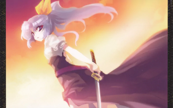 Watatsuki No Yorihime Anime Touhou HD Desktop Wallpaper | Background Image