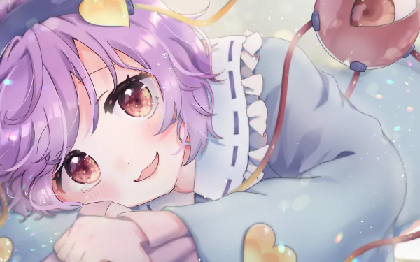 Satori Komeiji Anime Touhou HD Desktop Wallpaper | Background Image