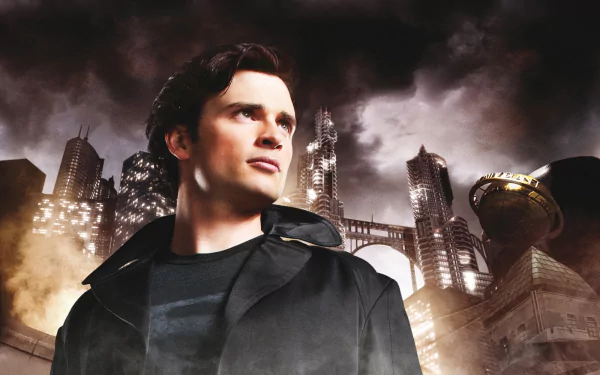 Metropolis (DC Comics) Daily Planet Clark Kent Superman Tom Welling TV Show Smallville HD Desktop Wallpaper | Background Image