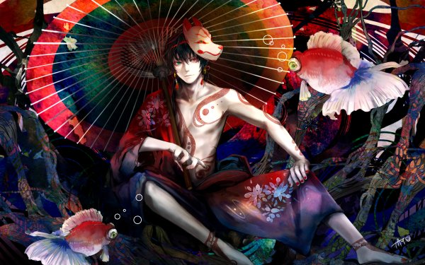 Anime Hypnosis Mic Ichiro Yamada Heterochromia HD Wallpaper | Background Image