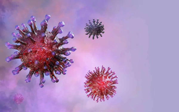 COVID-19 artistic virus HD Desktop Wallpaper | Background Image