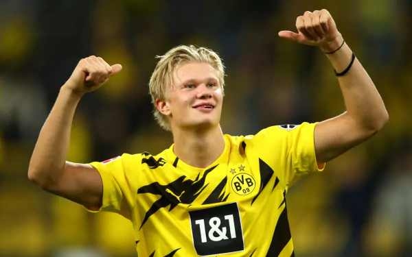 Norwegian soccer Erling Haaland Sports HD Desktop Wallpaper | Background Image
