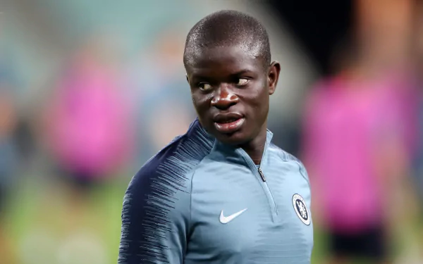 French soccer N'Golo Kanté Sports HD Desktop Wallpaper | Background Image