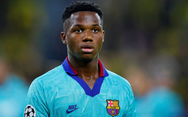 Spanish soccer Ansu Fati Sports HD Desktop Wallpaper | Background Image