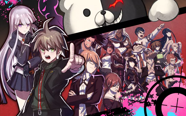 video game Danganronpa HD Desktop Wallpaper | Background Image