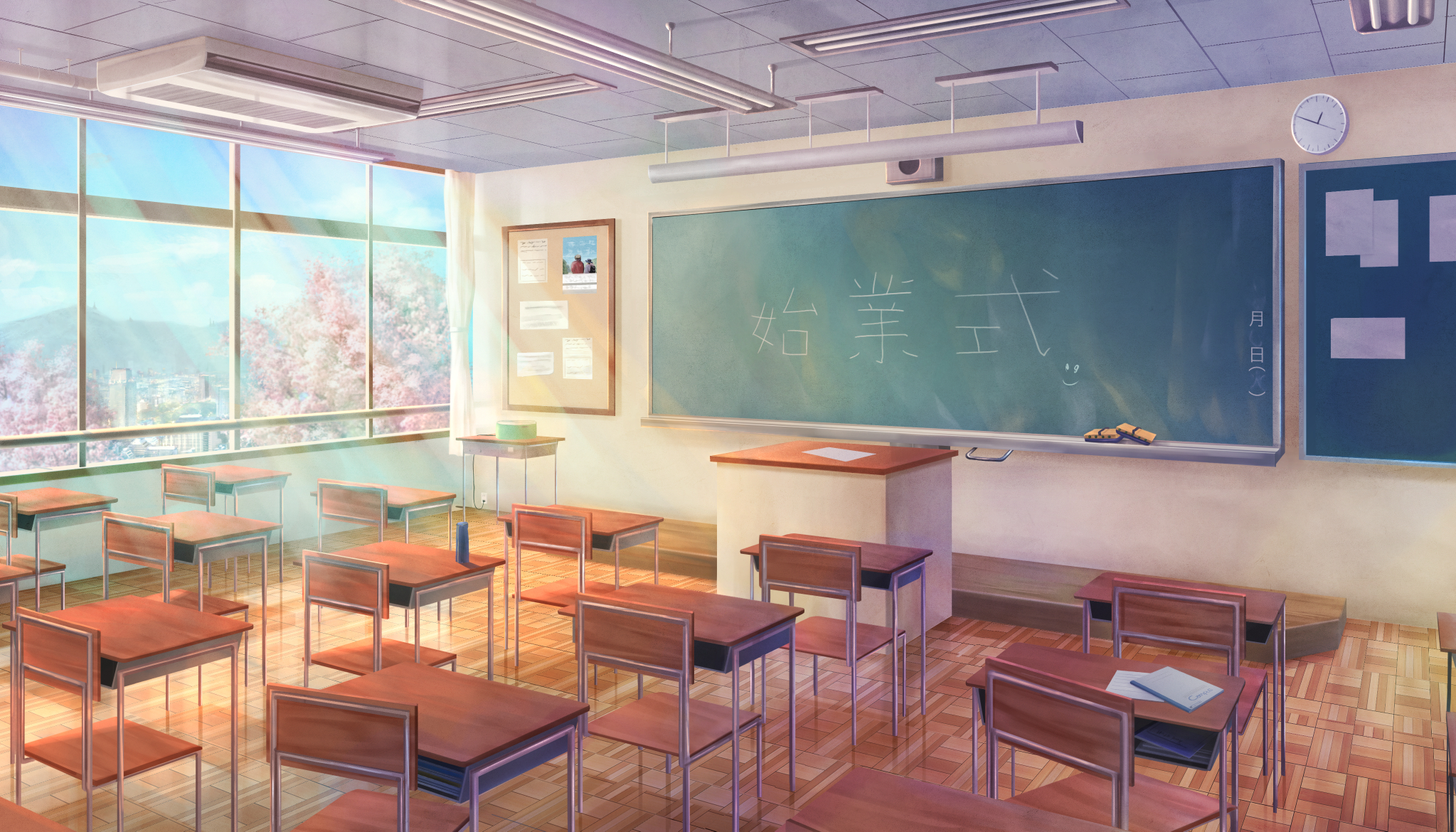 Anime Room HD Wallpaper by タミっ子